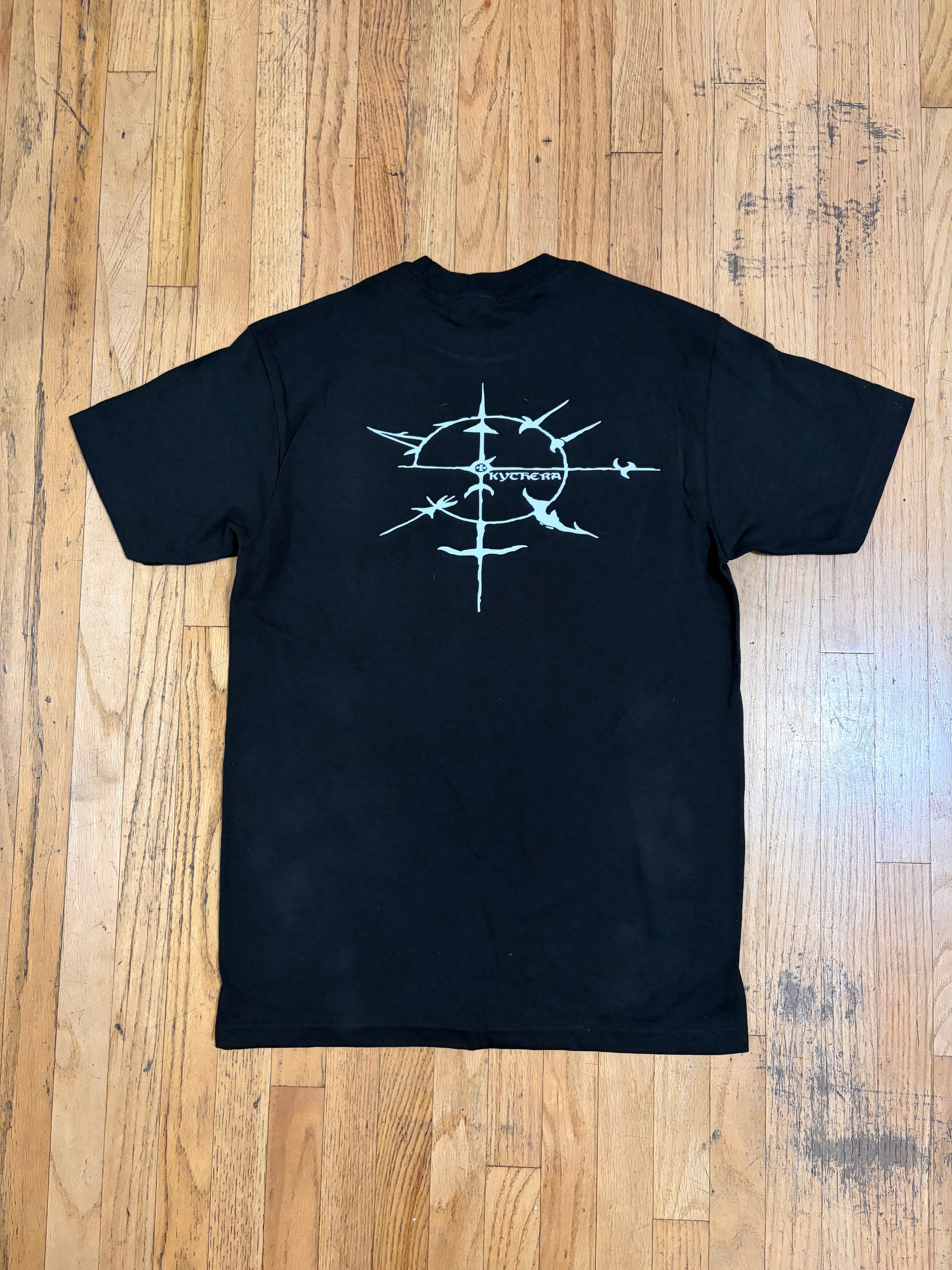 Kythera Cursive Tee - Black